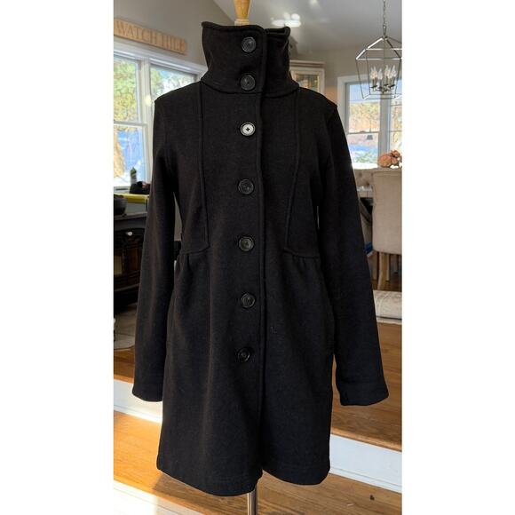 Patagonia Women’s Better Sweater Long Coat Gray Button Front Jacket Medium - Picture 5 of 16